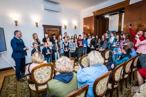 Nagrody Burmistrza w dziedzinie SPORTU_15 maja 2023 r. | gizycko.pl/ Fotografia Tomasz Karolski