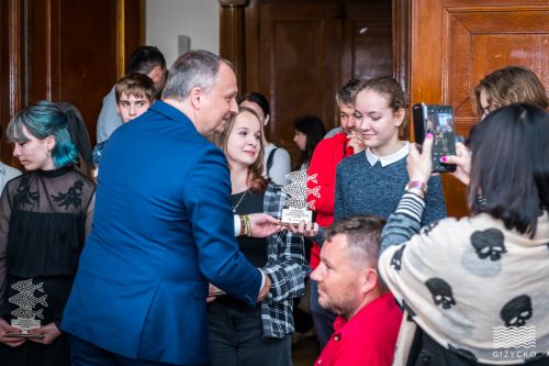 Nagrody Burmistrza w dziedzinie SPORTU_15 maja 2023 r. | gizycko.pl/ Fotografia Tomasz Karolski