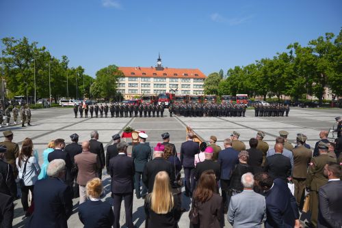 Wojewódzkie Obchody Dnia Strażaka w Giżycku_20 maja 2026_uroczystości oficjalne